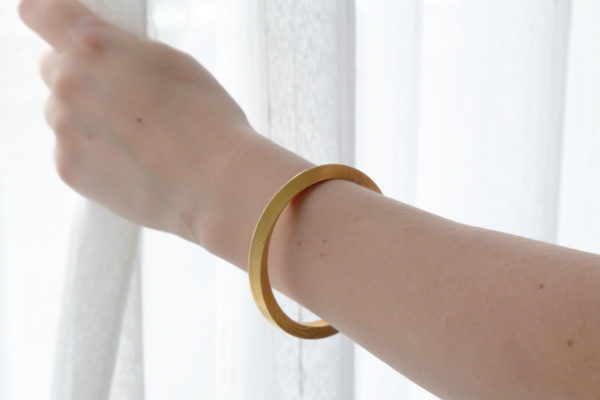 Mobius One gold bracelet for women